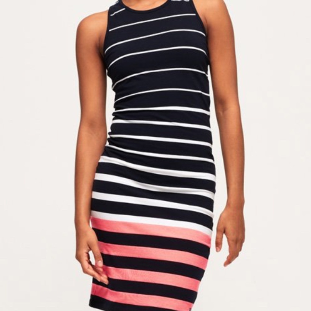 NWT Superdry Sports Luxe Midi Dress Sz10